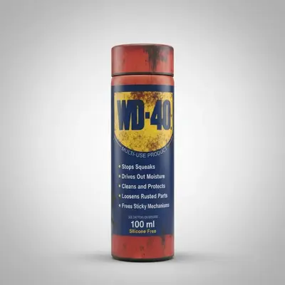 1 Garrafa Térmica Wd-40 450ml Presente Oficina Mecânica Óleo