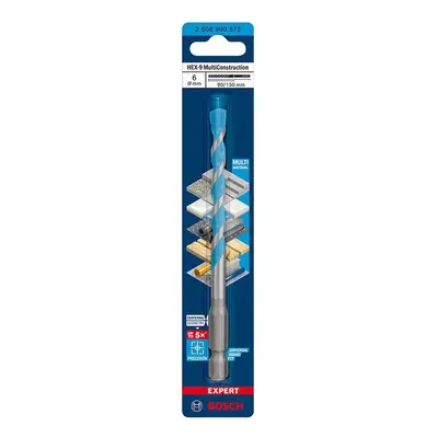 Broca Bosch Expert Hex-9 Multiconstruction Diâmetro6x90x150m