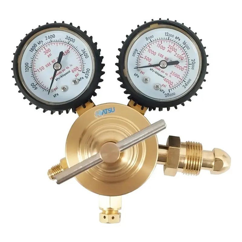 Regulador De Nitrogênio 0-600 PSI / 0-4000 PSI HT-4000 - Hiatsu