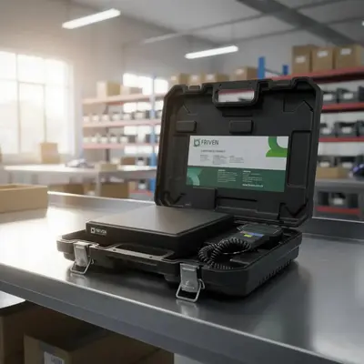Balança Digital Para Gás Refrigerante Ce-100 Friven Cor Preto