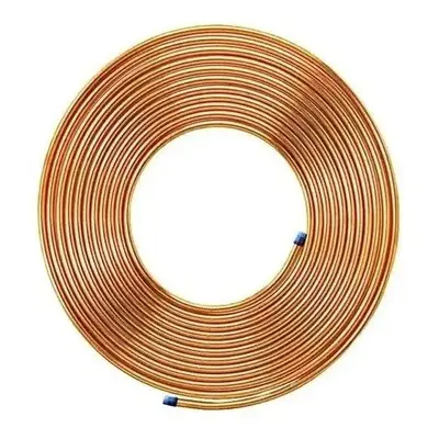 15 Metros Tubo De Cobre 3/8 + 15 Metros Cobre 1/4 Promoção