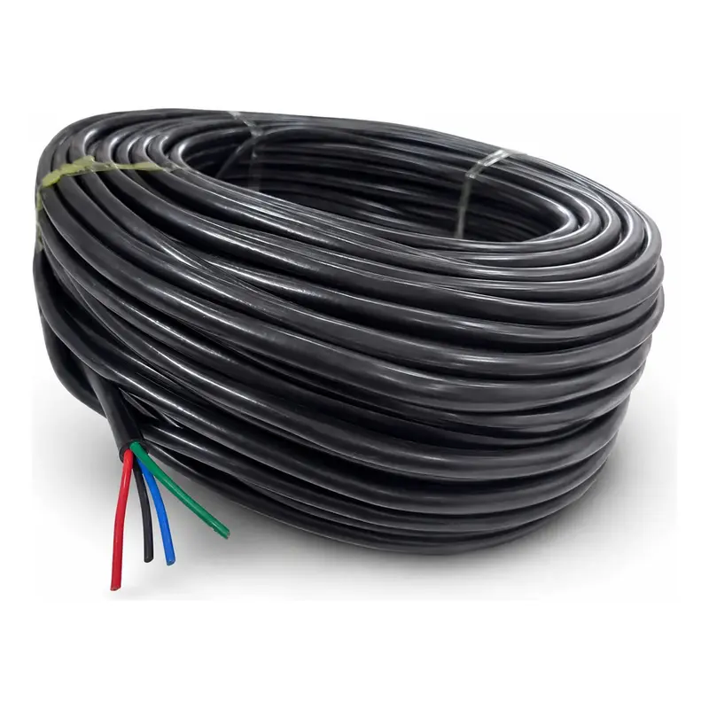 Kit Cabo Pp 4 X 1,5mm - Rolo 100 Metros