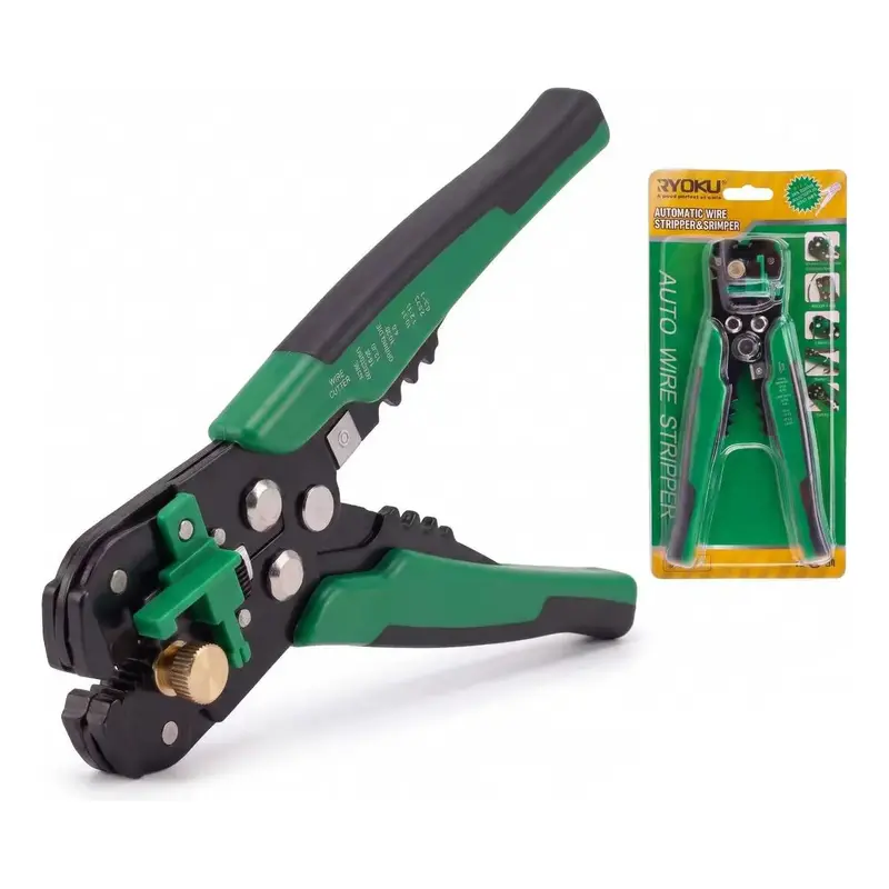 Alicate Desencapador Automático Crimpador Corte Fios Ryoku