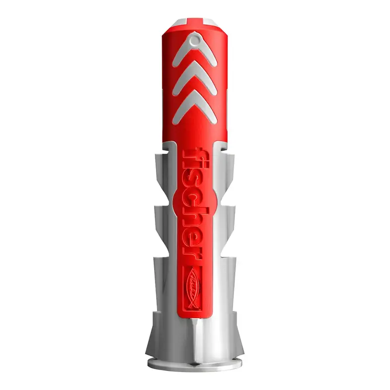 Bucha De Nylon Duopower 10mm Fischer Expansor 100 Unidades Cor Vermelho