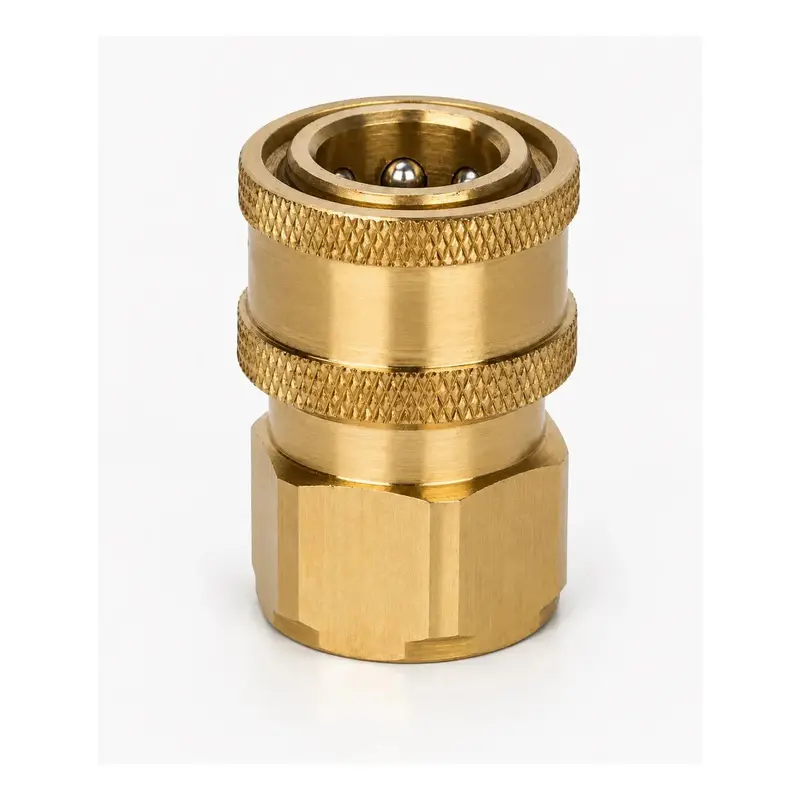 Adaptador Engate Rápido Conector 1/4 Fêmea X M22 Rosca Fêmea