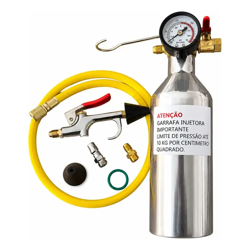 Garrafa Injetora Fluído Flush 141b P/ Limpeza De Ar Cond