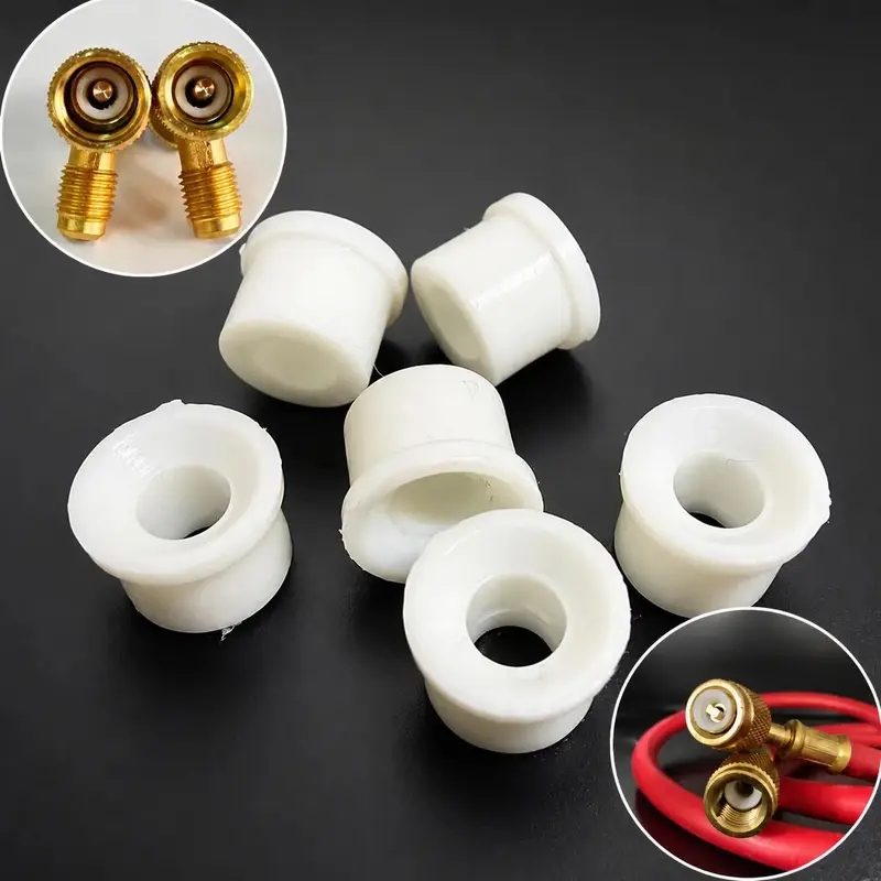 Kit Reparo Mangueira Manifold 5/16 (9mm) Rígida Branca 6un