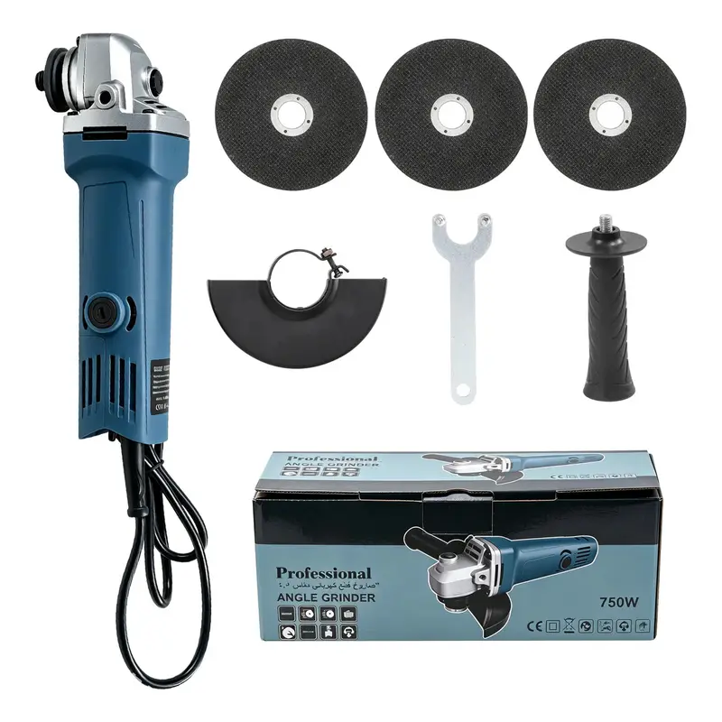 Esmerilhadeira Profissional 750w Alto Desempenho Caixa Papel
