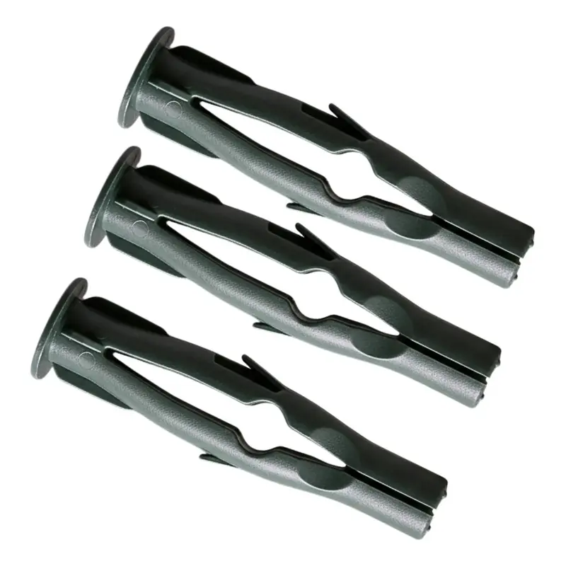 Bucha Ufu 8mm Para Tijolo Bloco Parede Oca Com Aba 1000 Pçs