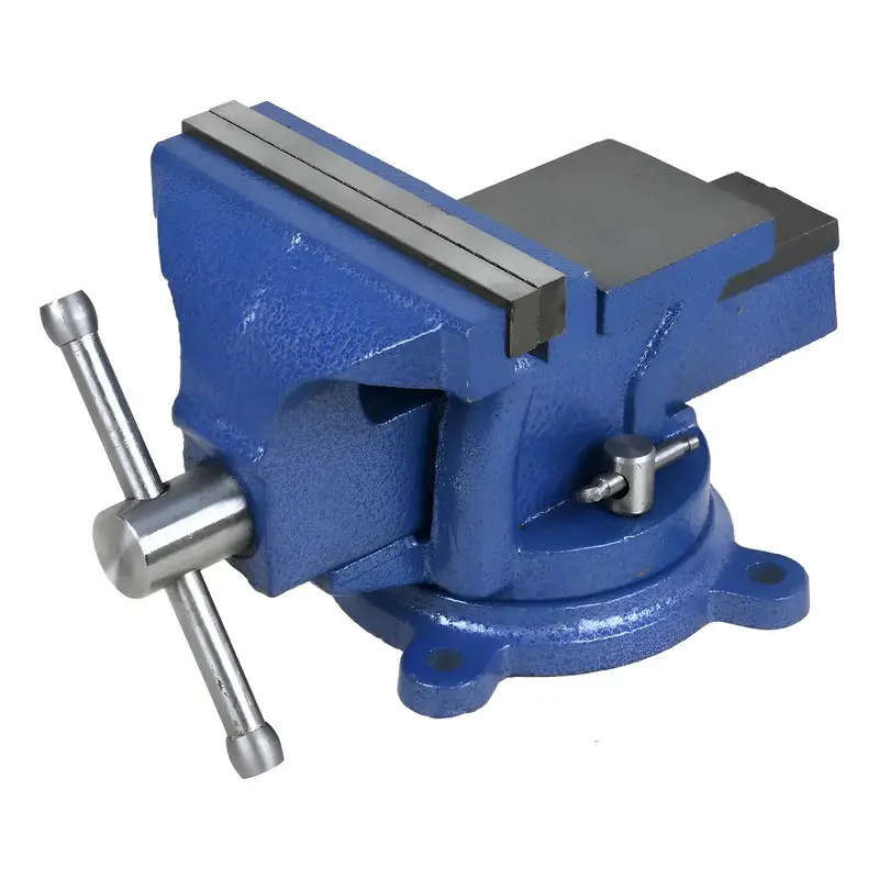 Morsa Torno De Bancada N°5 Profissional Com Mordente Fixo