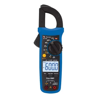 Alicate Amperímetro Cat III 600V True RMS ET-3155 Minipa